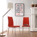 ETHAN HOME Matilda Hot Red Retro Modern Dining Chair (Set of 2)