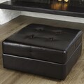 Christopher Knight Home Burlington Espresso Brown Storage Ottoman