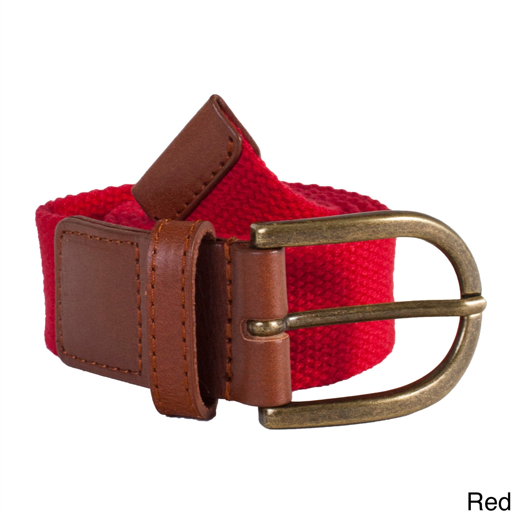American Apparel Unisex Spun Poly web Leather Belt (Spun poly web/ leatherClosure Single prong buckleApproximate width 1.25 inchesApproximate length 32Measurement taken from a size LargeSizes XXS = 26 XS = 28 <span style=color #333333; font famil
