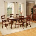 American Lifestyles 'Solina' Cherry Dining Arm Chairs (Set of 2)