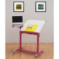 Studio Designs Pink/White Europa Split Top