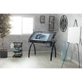 Studio Designs Black/Clear Glass Futura Craft Station