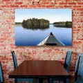 Ken Kirsch 'Paddle Muskoka' Wrapped Canvas
