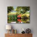 George Zucconi 'Santee Lakes' Wrapped Canvas