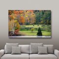 George Zucconi 'Killington, Vermont' Wrapped Canvas