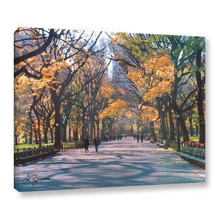 George Zucconi 'Central Park Wrapped Canvas