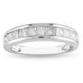14k White Gold 1ct TDW Diamond Anniversary Ring (H-I, I2-I3)