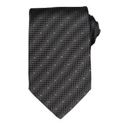 Versace Men's Dot and Greek Key Pattern Silk Tie