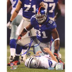 Steiner Sports Justin Tuck Autographed Photo