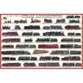 Eurographics Inc 1000-piece Steam Locomotives Puzzle