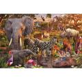 Ravensburger 3000-piece African Animals Jigsaw Puzzle