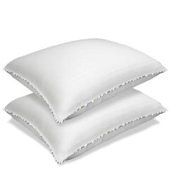 Nautica 233 Thread Count Corded Bed Pillows (Set of 2)