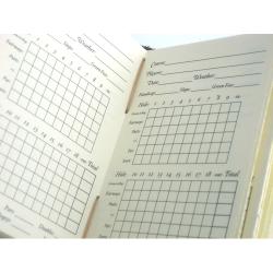 Leather Golf Log Journal (USA)