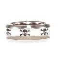 Meaningful tips on Engraving Signage Titanium and White Ceramic Men's Skull Design Laser-engraved Band