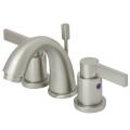 Data on Mini Jukebox mp3 NuvoFusion Goose Neck Mini-widespread Satin Nickel Bathroom Faucet