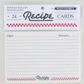 Recipe Card 24-piece Set