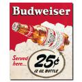 Convenient tips on Cent Gum Ball 'Budweiser Vintage Ad - 25 cents' Canvas Art