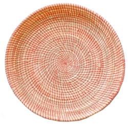 Large Woven Platter Basket (Rwanda)
