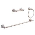 Fontaine Diamani 3-piece Brushed Nickel Bathroom Accessory Set