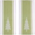 Jacquard Holiday Tree Tea Towel (Set of 2)