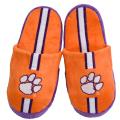 Clemson Tigers Striped Slide Slippers