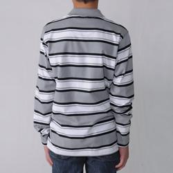 Gioberti by Boston Traveler Boys Long sleeve Stripe Polo Shirt