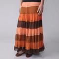 Adi Designs Options Junior's Tiered Gauzy Skirt