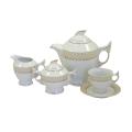 Meaningful data on china Tea Set Casa Cortes Venice 15-piece Tea/ Coffee Set