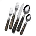 #1 site for mikasa Charisma Mikasa Brown 20-piece Acrylic Handle Flatware Set