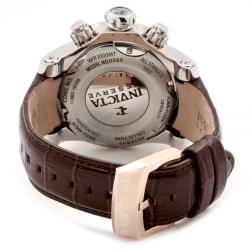 Invicta Men's Reserve Brown Leather Chronograph Watch
