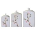 Corelle 'Cherry Blossom' 3-piece Canister Set