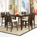 Silves 7-piece Dark Cherry Dining Set