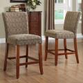 ETHAN HOME Carlisle Cherry 24-inch Counter Height Chairs (Set of 2)