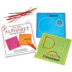 Wikki Stix Alphabet Cards Activity Set