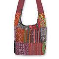 Custom Graffiti T shirt Design recommendation post Cotton 'Hmong Customs' Medium Shoulder Bag (Thailand)