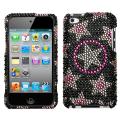 Twinkle Stars Apple iPod Touch 4 Rhinestone Case