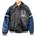 Men's Indianapolis Colts Pleather Varsity Jacket