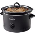 Crock Pot SCR400-B 4-Qt Black Round Slow Cooker