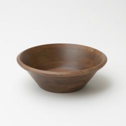 Mahogany 12-inch Salad Bowls (Pack of 6)