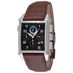 Girard-Perregaux Mens 'Vintage 1945 GMT' White Gold Chronograph Watch
