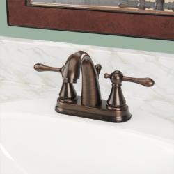 Fontaine Amalfi 4-inch Centerset Oil-rubbed Bronze Bathroom Faucet