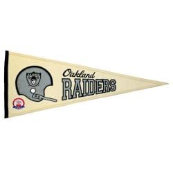 Oakland Raiders AFL Throwback Wool Pennant