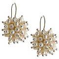 Sterling Silver 'Cluster' Freshwater Pearl Earrings (3 mm) (Indonesia)