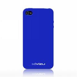 Mivizu Endulge Royal Blue Apple iPhone 4, 4S, 4GS Generation Silicone Skin Case Cover