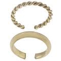 Goldfill Two-piece Toe Ring Set