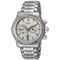 Ebel Men's '1911 BTR' Stainless Steel GMT Watch