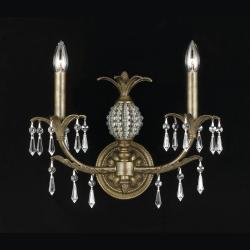 Aloha 2-light English Bronze Wall Sconce
