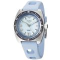Zodiac Women's 'Diver' Stainless Steel and Rubber Quartz Watch