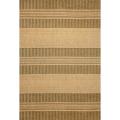 Spinnaker Stripe Oatmeal Rug (4'11 x 7'6)