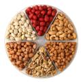 Gourmet Nuts 6-section Nut Platter